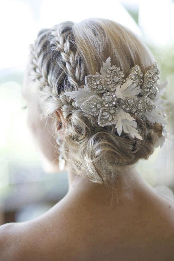 yes i do christmas wedding hair 2