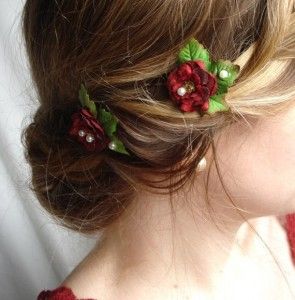 yes i do christmas wedding hair 5