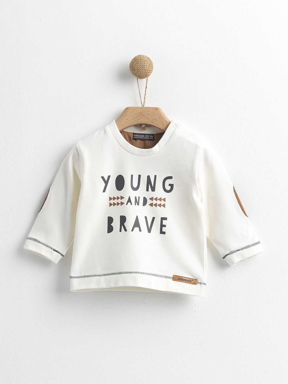 ΜΠΛΟΥΖΑ ΕΚΡΟΥ YOUNG & BRAVE BOHO GREYS