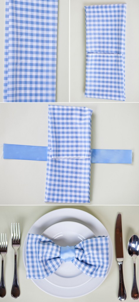 The Bowtie Napkin Fold