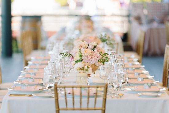 Pale pink tablescape. Photography by Erin Hearts Court | erinheartscourt.com