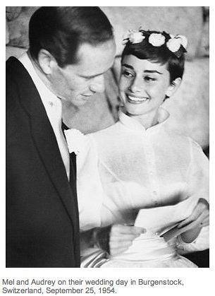 Pixie Haircuts Audrey Hepburn first wedding 1