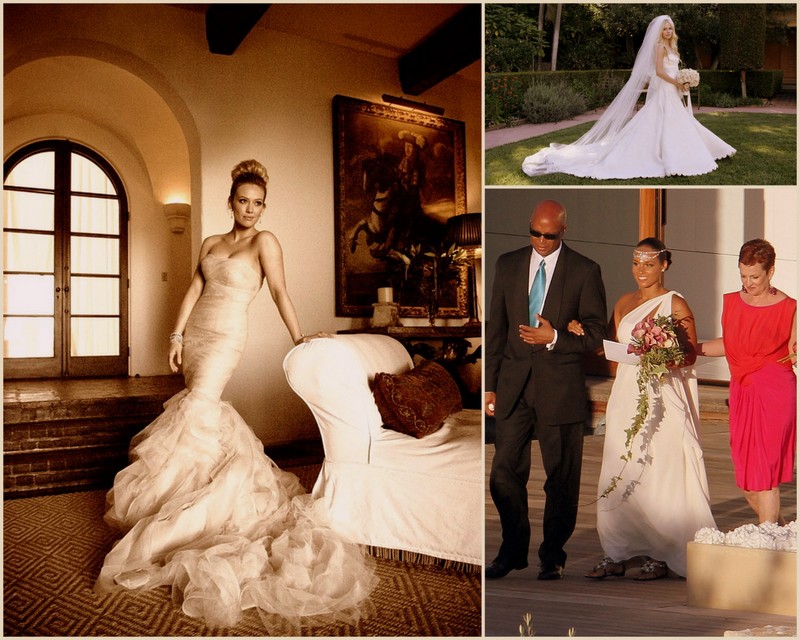 Yes I do Vera Wang Celeb brides 5