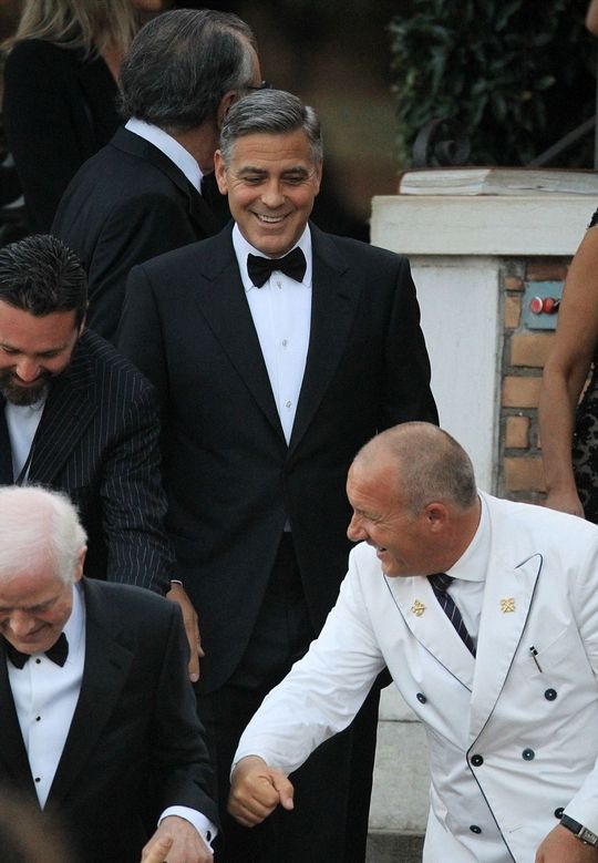 Yes I do George Clooney wedding 3