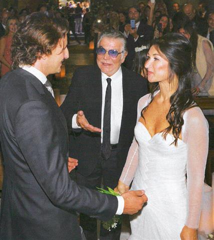 Yes I do celebrity wedding Christiana Cavalli 4