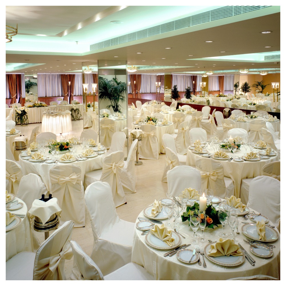 Titania Hotel Europe Hall wedding reception