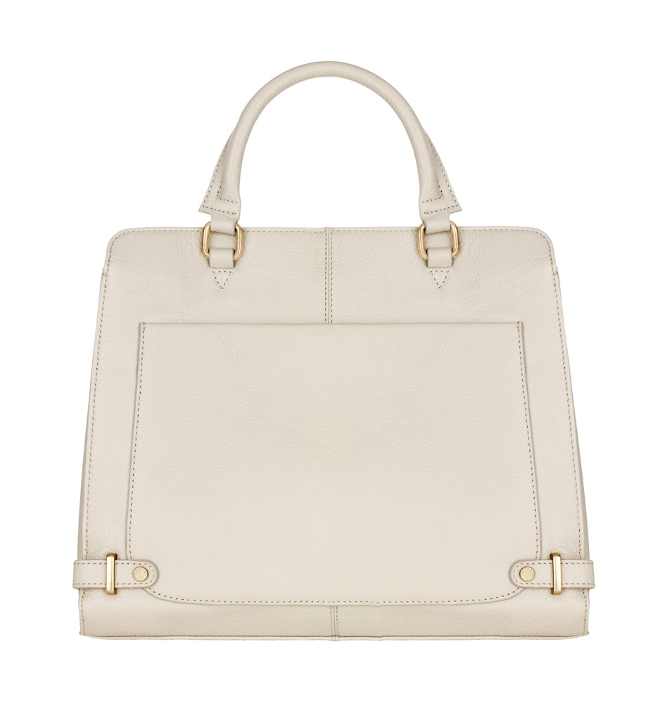 Accessorize Leather Work Tote (white)_147€