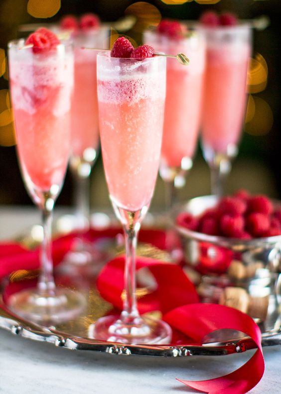 Yes I do Cattier Champagne Welcome drinks Rasberry 1