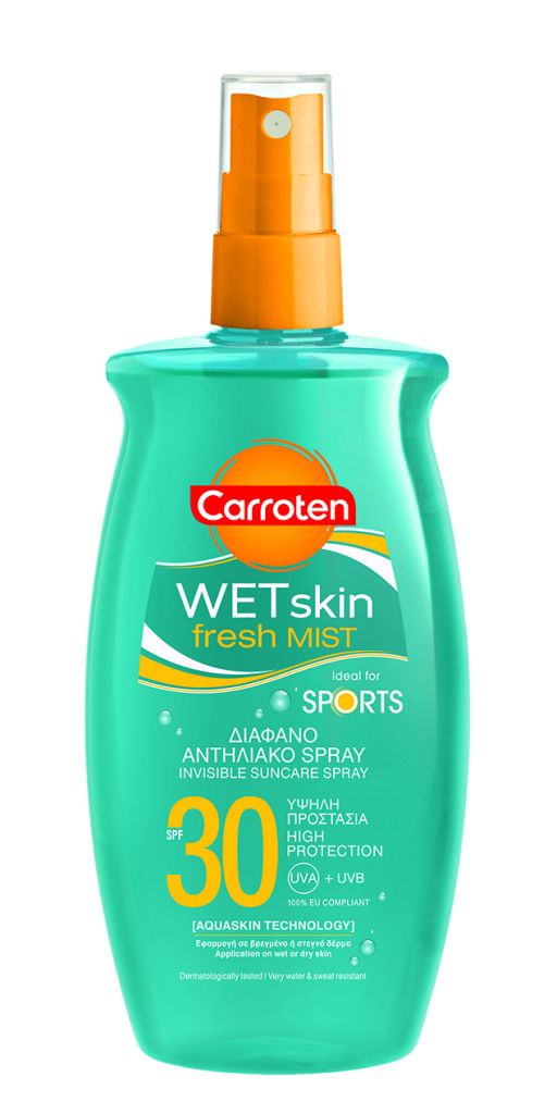 CAR16 WET SKIN NAT SPRAY SPF30