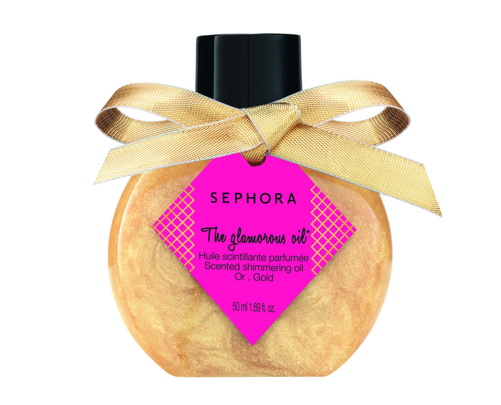 The glamorous oil - Huile scintillante parfumée | Made in Sephora