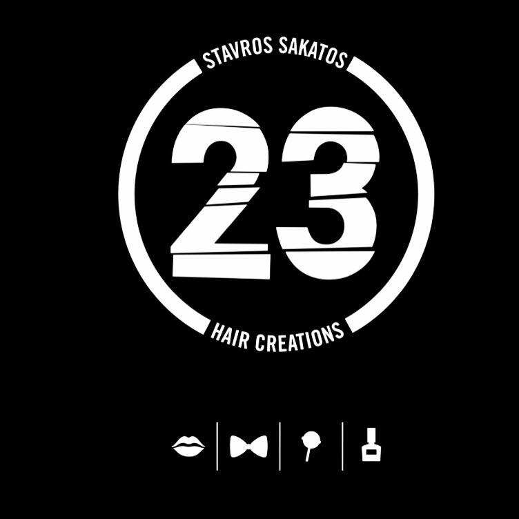 23 hair creations logo