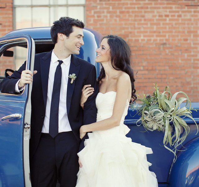 Groom in Blue