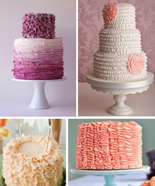 Romantic Wedding Cakes #or not ?