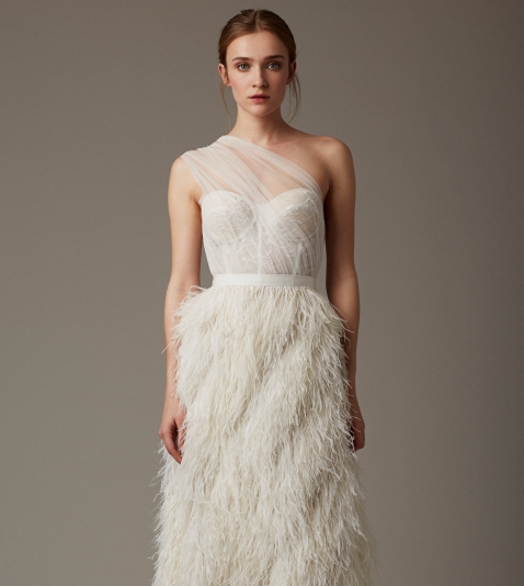 Άνοιξη 16'|The Bridal Trend Report: Fluttery Feathers!