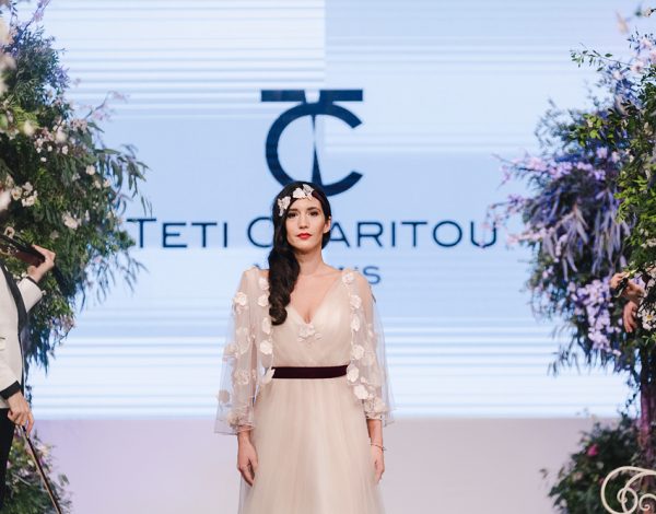 Η Teti Charitou στο Yes I Do Catwalk by Pandora