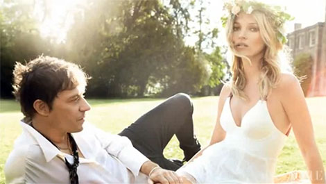 Ο βικτωριανός γάμος της Kate Moss.