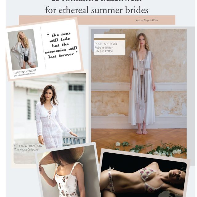 Premium bridal lingerie & romantic beachwear for ethereal summer brides...
