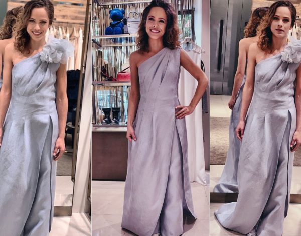 Bridal Fitting: Δείτε την Έλλη Τρίγγου από τις «Άγριες Μέλισσες» με νυφικό Max Mara Bridal
