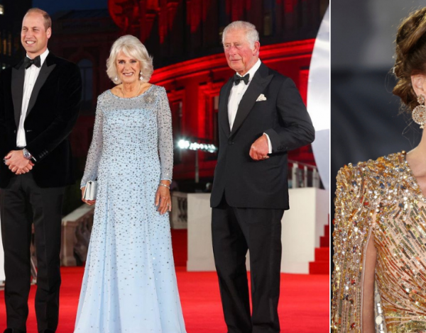 Shine and sparkle: Η Kate Middleton ήταν η επιτομή της κομψότητας στην πρεμιέρα του James Bond