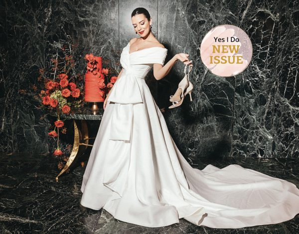 Love is all around: Η Νικολέττα Ράλλη είναι το νέο cover girl στο festive τεύχος του Yes I Do!