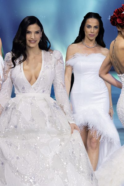 10 συγκλονιστικά νυφικά και 3 #catwalk εκπλήξεις που αποθέωσαν το Yes I Do Catwalk by Georg Jensen