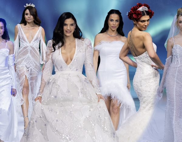 10 συγκλονιστικά νυφικά και 3 #catwalk εκπλήξεις που αποθέωσαν το Yes I Do Catwalk by Georg Jensen