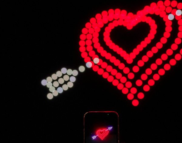 DRNS | All you need is love... and a magical drone light show!