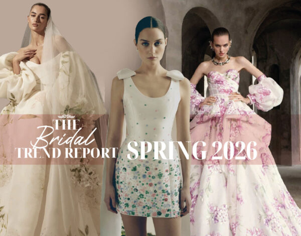 The Bridal Trend Report Spring 2026 | Νυφικά με πολύχρωμα florals για ultra fresh bridal εμφανίσεις