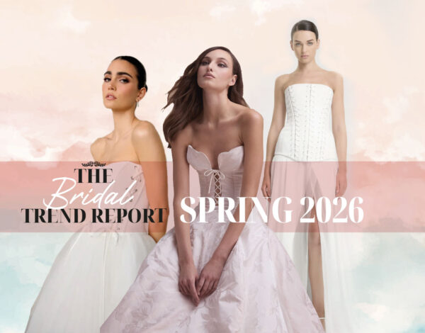 The Bridal Trend Report Spring 2026 | Τα laced bodices...with a twist κυριαρχούν στις ανοιξιάτικες bridal εμφανίσεις