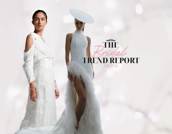 The Bridal Trend Report Fall 2025 | Τα φτερά προσδίδουν κινηματογραφικά vibes στα νυφικά του φθινοπώρου