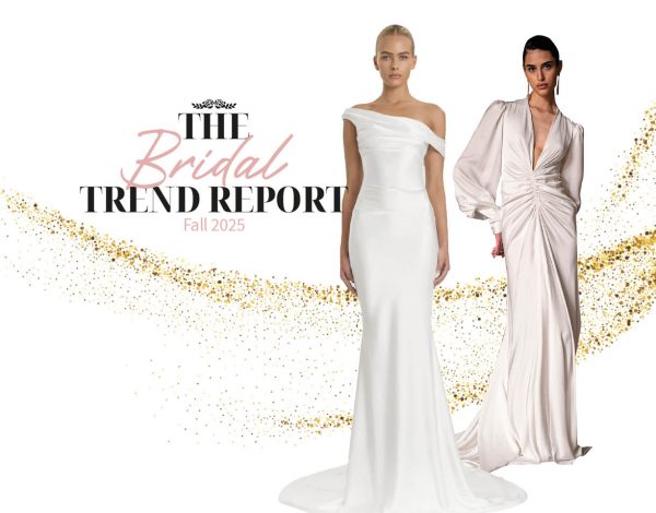 The Bridal Trend Report Fall 2025 | Οι καθαρές γραμμές κυριαρχούν στα νυφικά looks του φθινοπώρου