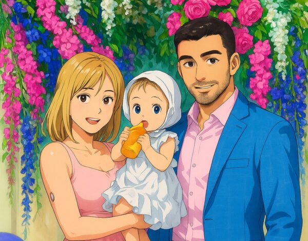 Μία φουτουριστική, anime-inspired βάπτιση με την υπογραφή της Melgrouplab