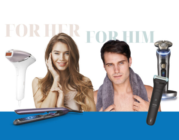 Self-care for two by PHILIPS | Η προσωπική φροντίδα γίνεται η τέλεια couple εμπειρία