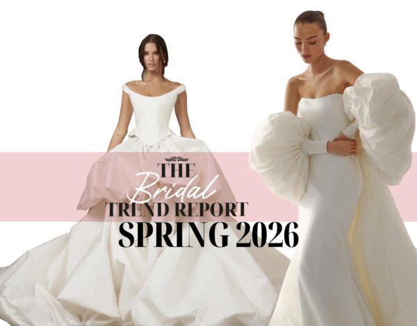 The Bridal Trend Report Spring 2026 | Οι εντυπωσιακοί όγκοι πρωταγωνιστούν σε νυφικά αληθινά κομψοτεχνήματα