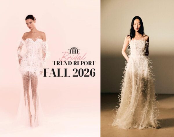 The Bridal Trend Report Fall 2026 | Πείτε «yes, I do» στα φτερά και δημιουργήστε τα πιο girly bridal looks