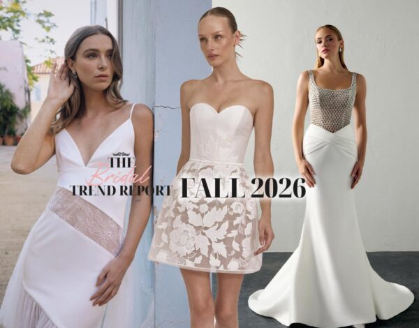 The Bridal Trend Report Fall 2026 | Οι σχεδιαστές «παίζουν» με τις αντιθέσεις στα νυφικά του φθινοπώρου