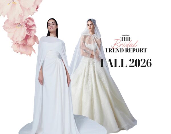 The Bridal Trend Report Fall 2026 | Τα νυφικά με κάπες επανέρχονται δυναμικά στο bridal προσκήνιο
