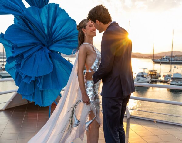 Ploes Floating Venue | Μια couture γαμήλια εμπειρία με φόντο το απόλυτο μπλε της θάλασσας
